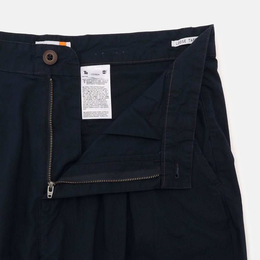 ポプリン ワン プリーツ チノ パンツ メンズ image number 3