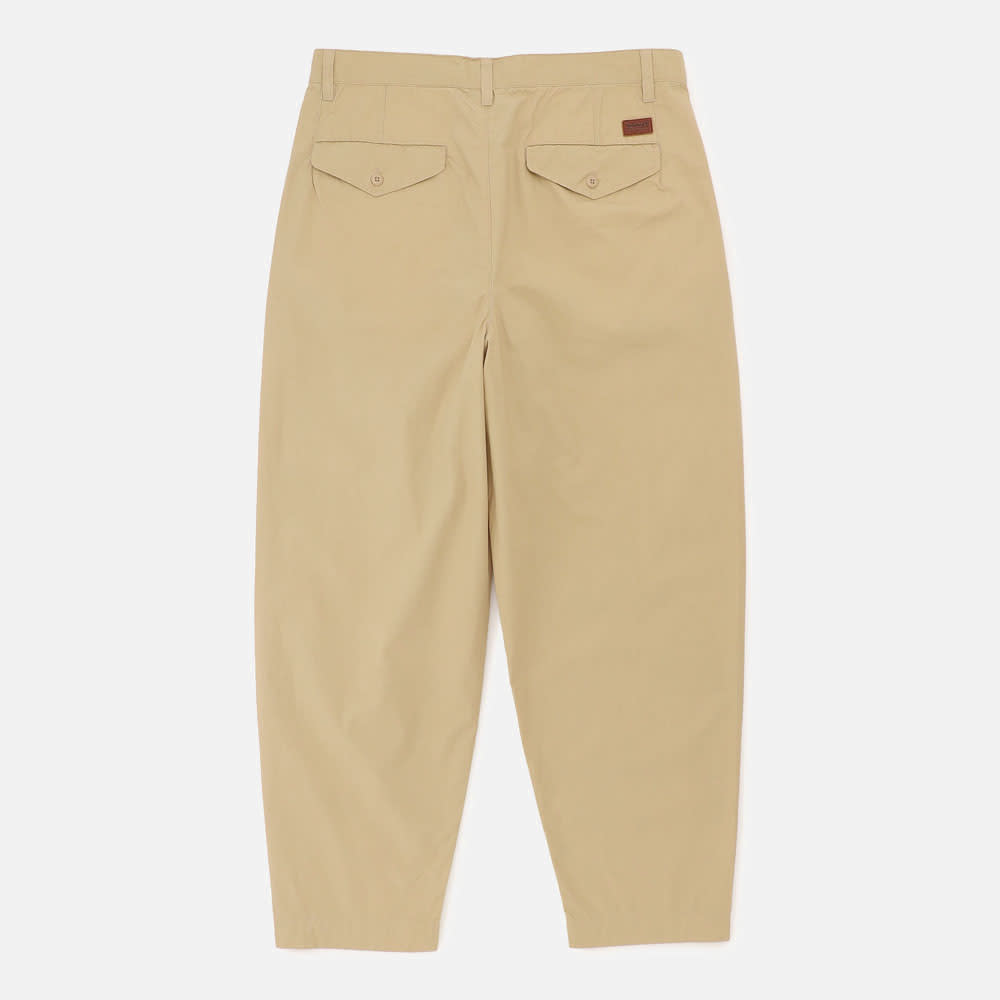 ポプリン ワン プリーツ チノ パンツ メンズ image number 1