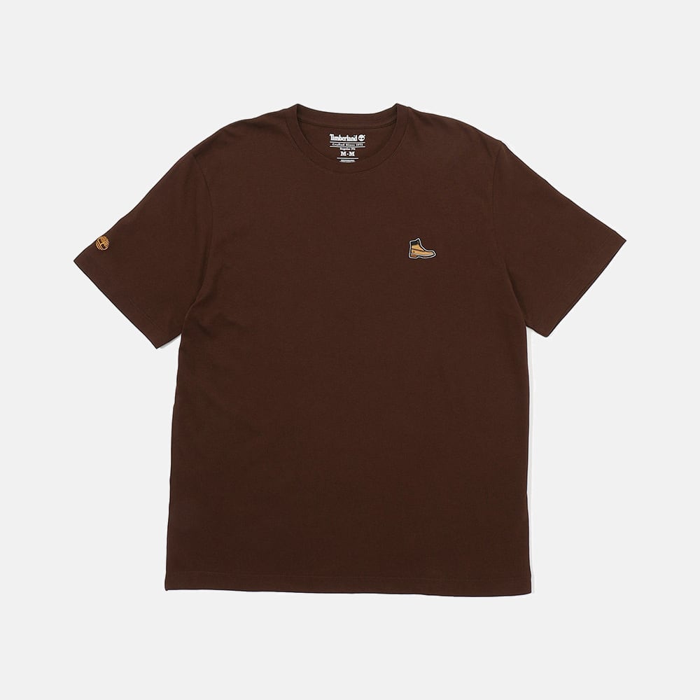 半袖 イエロー ブーツ バッジ Tシャツ ユニセックス image number 0