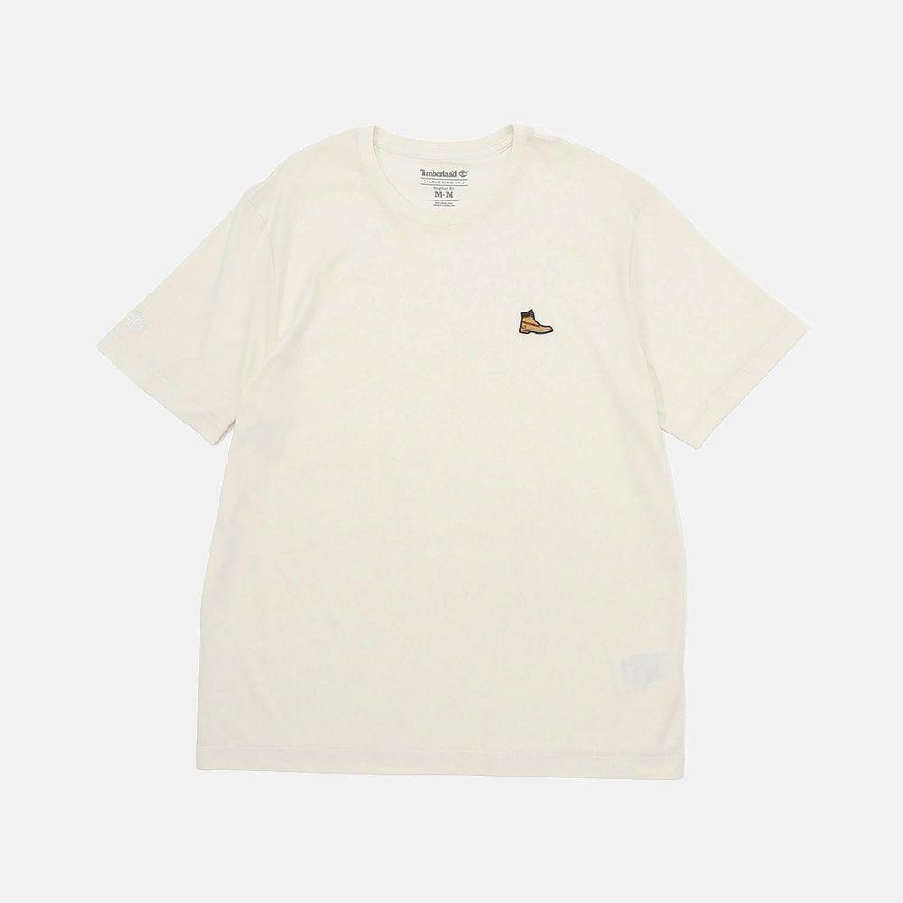 半袖 イエロー ブーツ バッジ Tシャツ ユニセックス image number 0