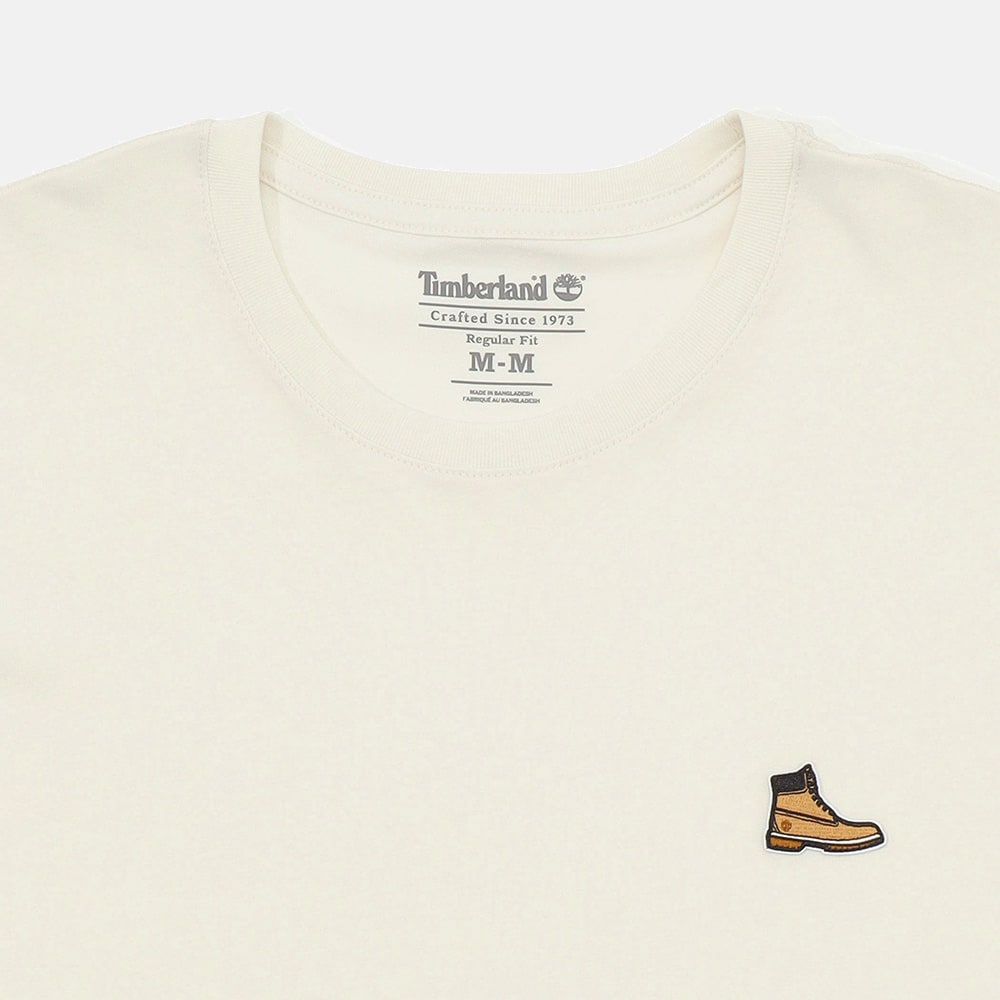 半袖 イエロー ブーツ バッジ Tシャツ ユニセックス image number 2