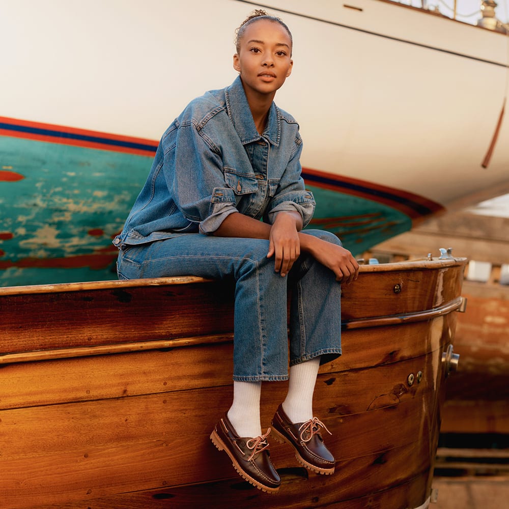 【定番】ヘリテイジ ノリーン スリーアイ(3eye) ハンドソーン レディース