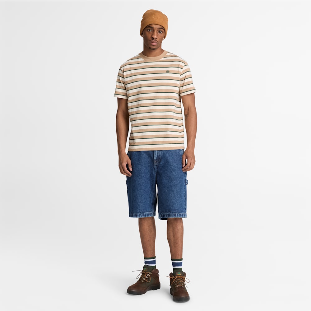 半袖 ストライプ Tシャツ メンズ