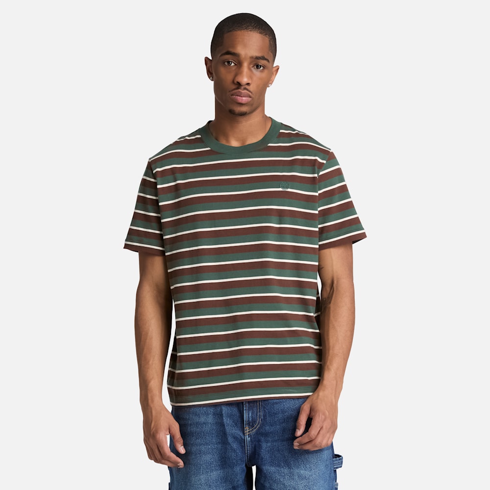 半袖 ストライプ Tシャツ メンズ