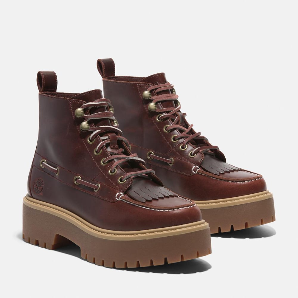 ストーン ストリート ミッド セブンアイ ブーツ レディース