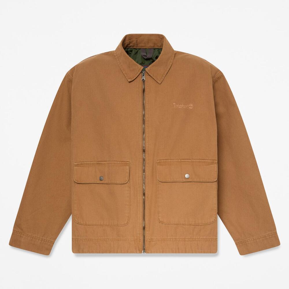 キャンバス ジャケット メンズ