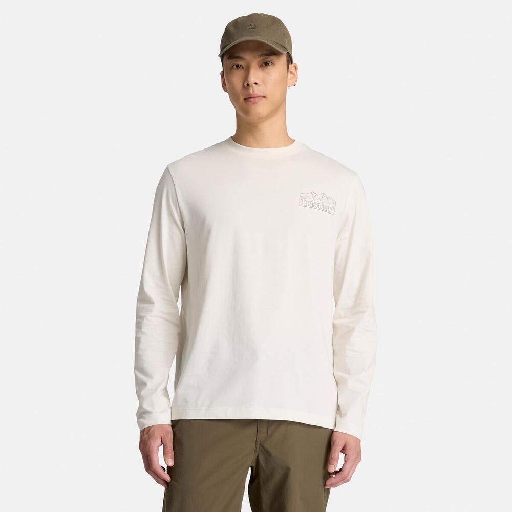 長袖 グラフィック Tシャツ メンズ