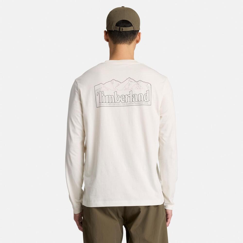 長袖 グラフィック Tシャツ メンズ