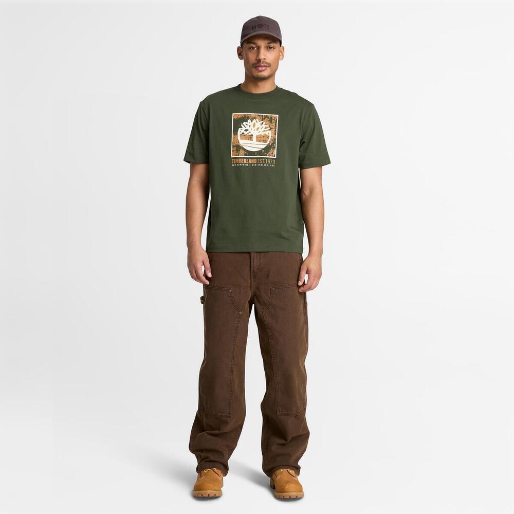 半袖 ロゴ グラフィック Tシャツ メンズ