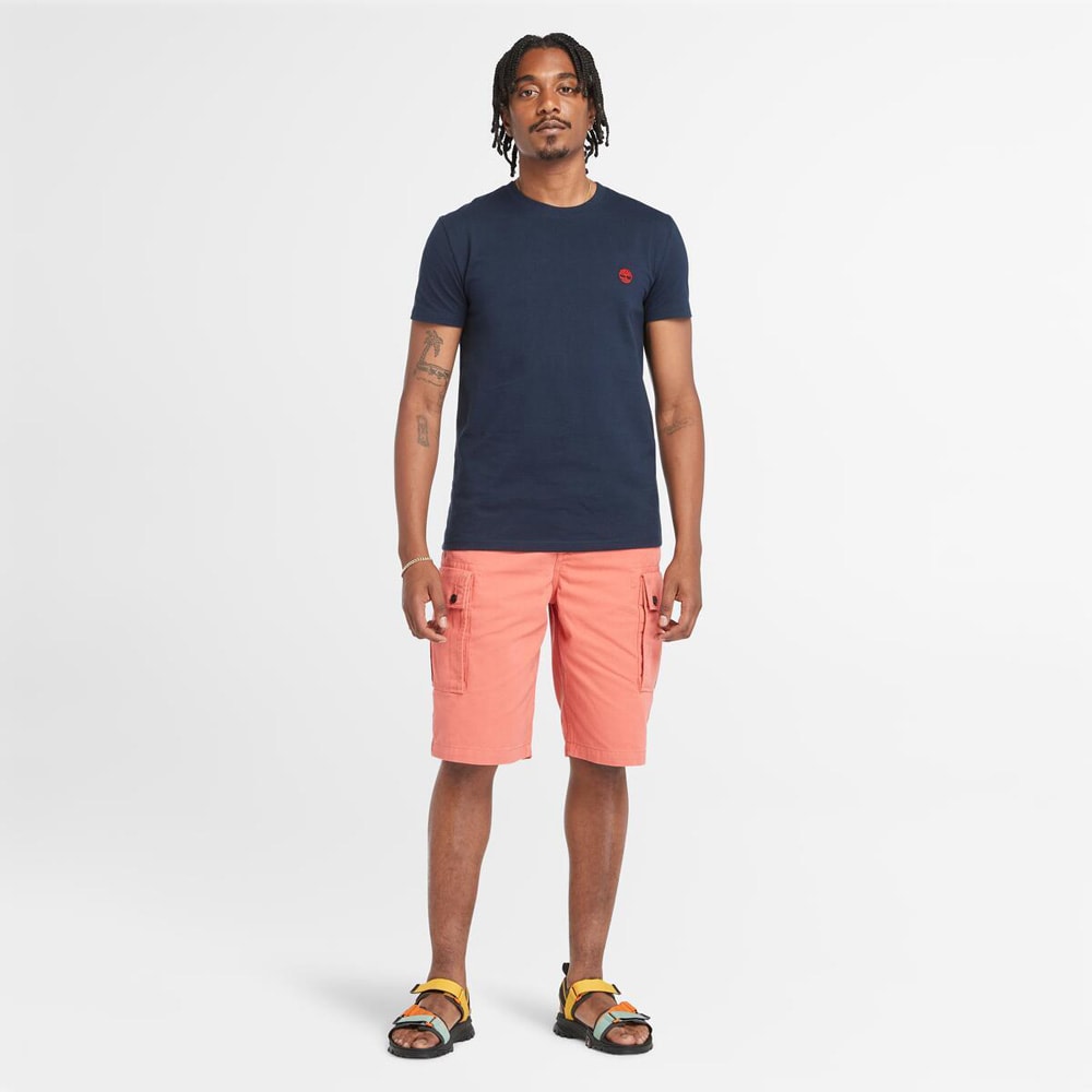 半袖 スリム クルー Tシャツ メンズ