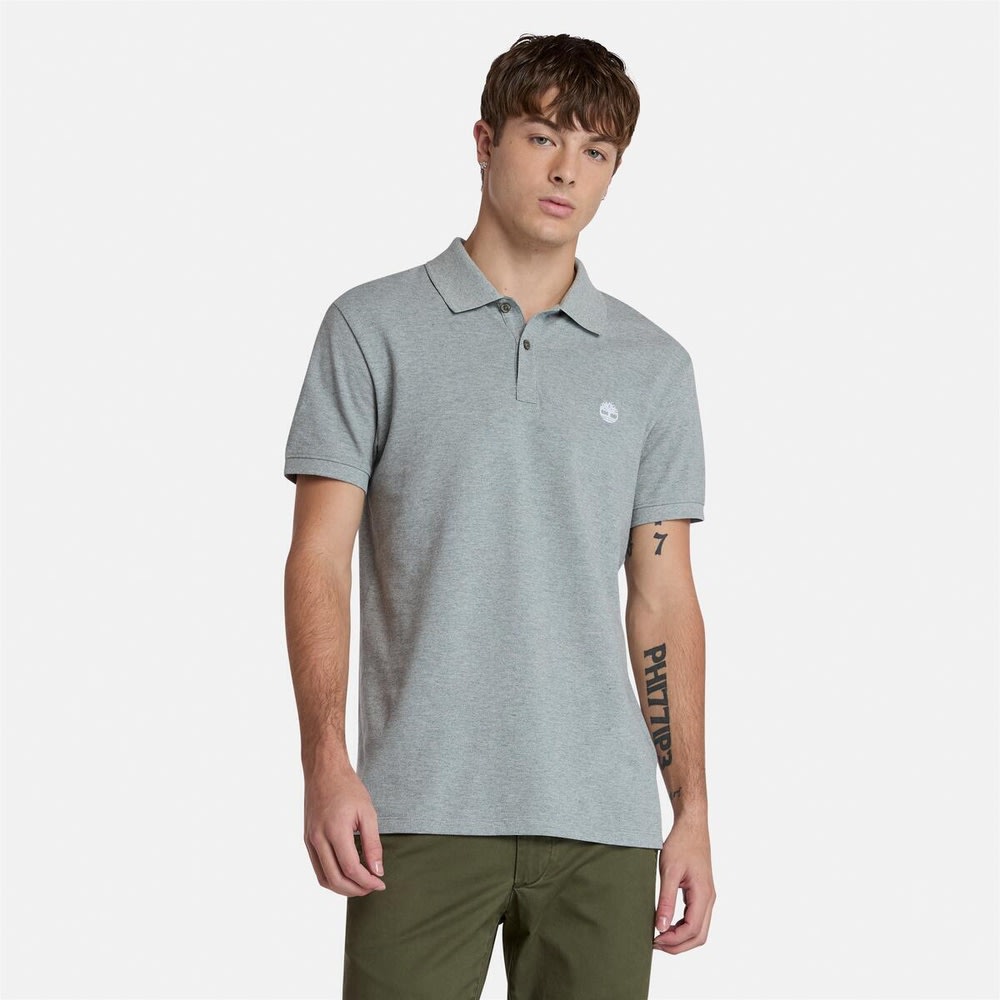 半袖 ロゴ ポロシャツ メンズ