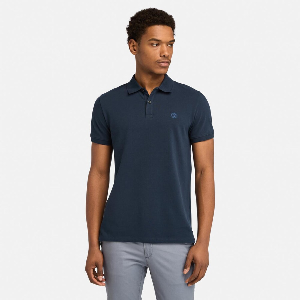 半袖 ロゴ ポロシャツ メンズ