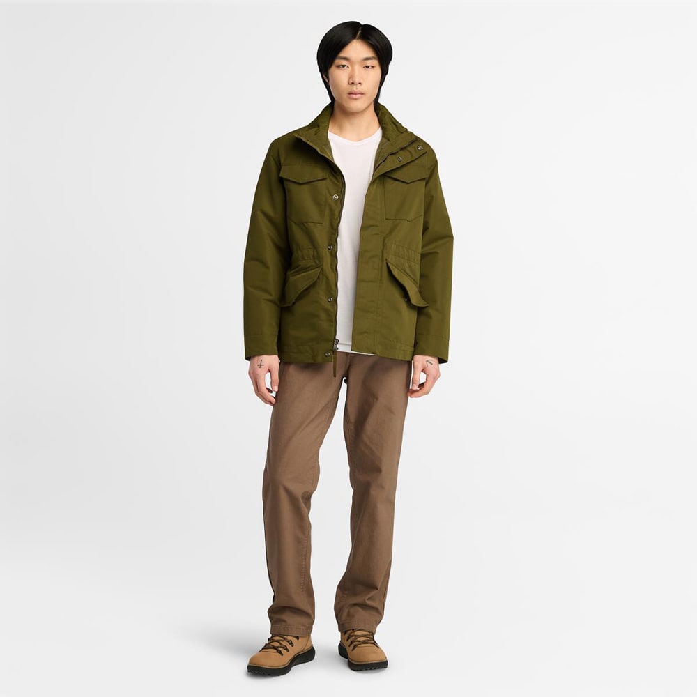 ウォーターレジスタント 3-in-1 フィールド ジャケット メンズ