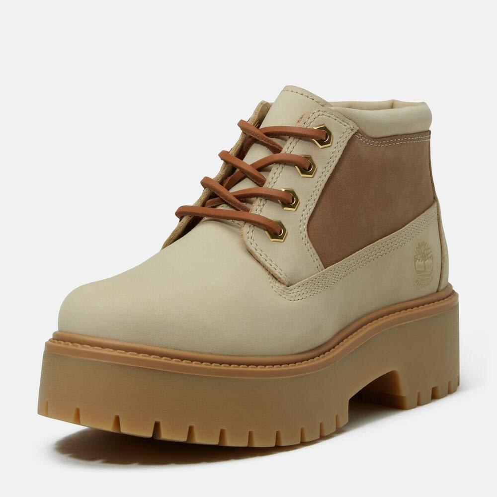 ストーン ストリート ミッド ウォータープルーフ ブーツ レディース