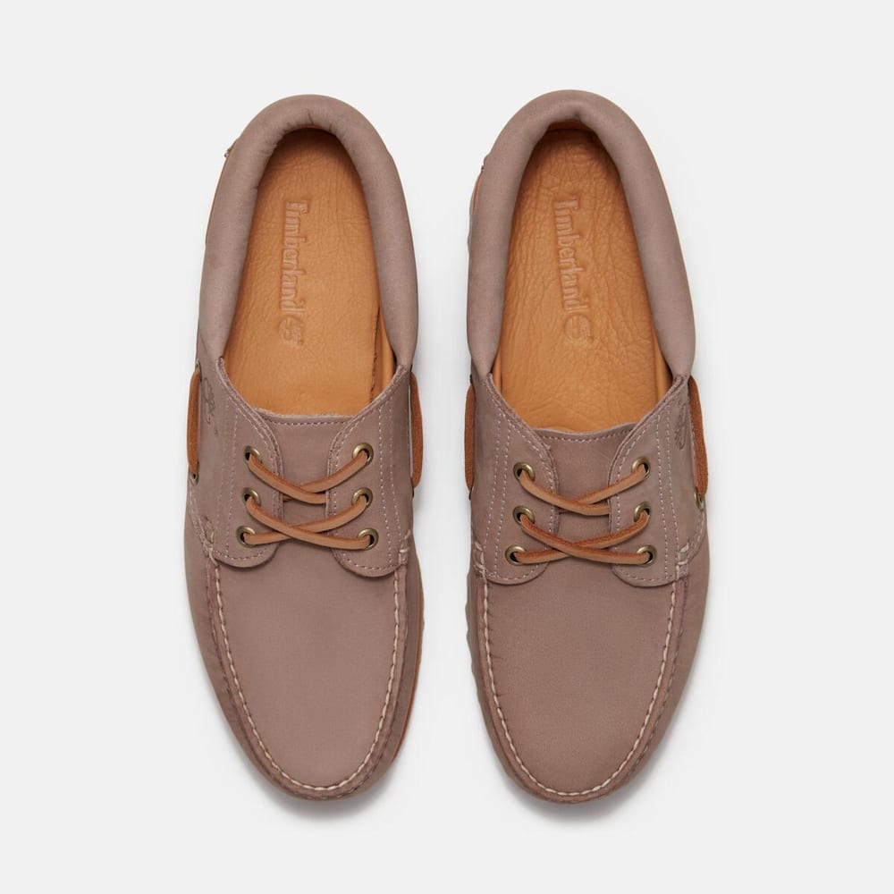 スリーアイ(3eye) ラグ ハンドソーン ボート シューズ メンズ