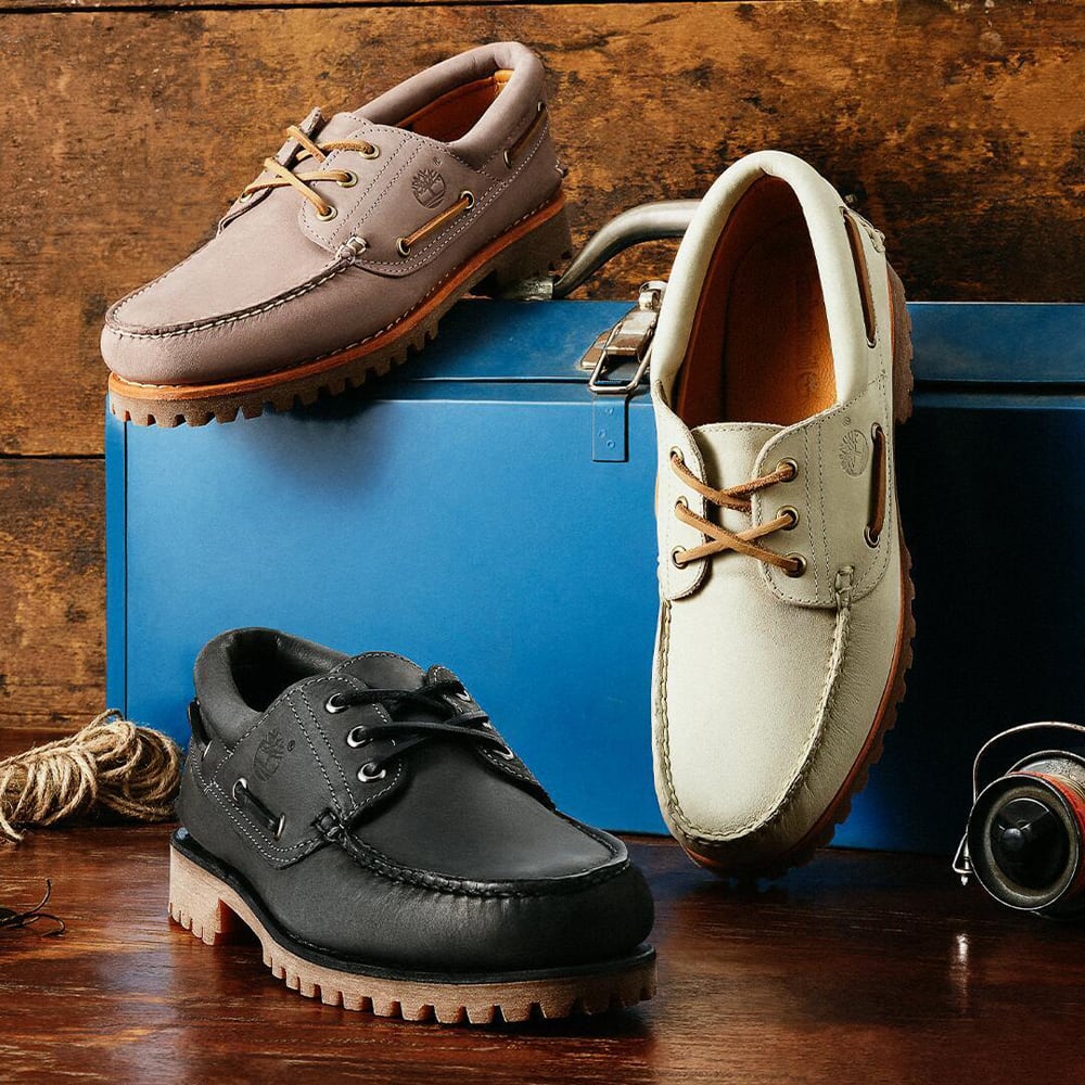 スリーアイ(3eye) ラグ ハンドソーン ボート シューズ メンズ