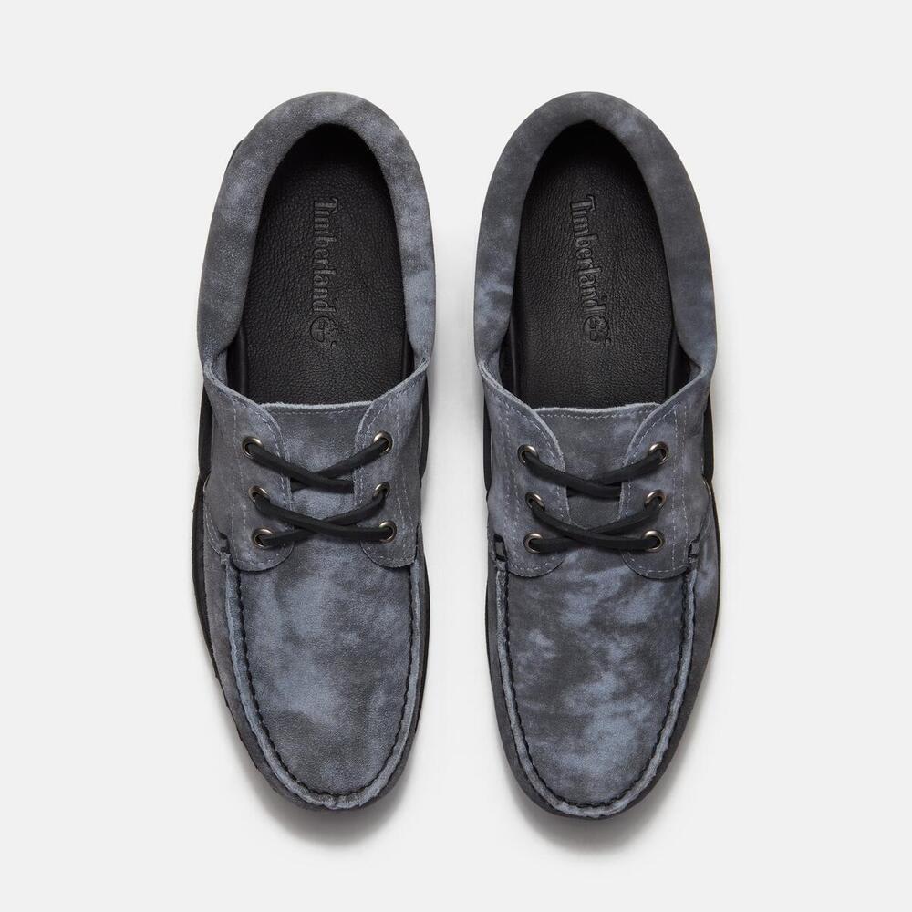 スリーアイ(3eye) ラグ ハンドソーン ボート シューズ メンズ