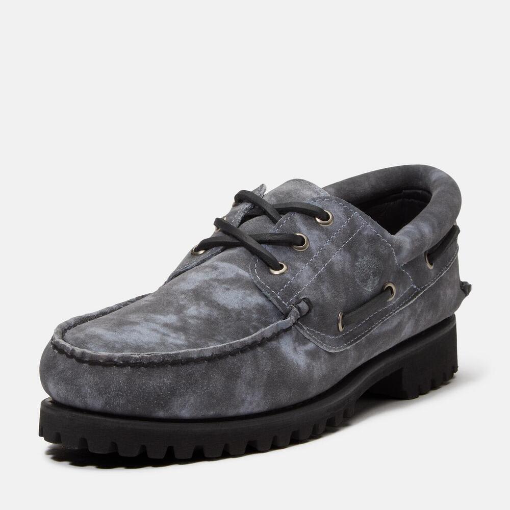 スリーアイ(3eye) ラグ ハンドソーン ボート シューズ メンズ