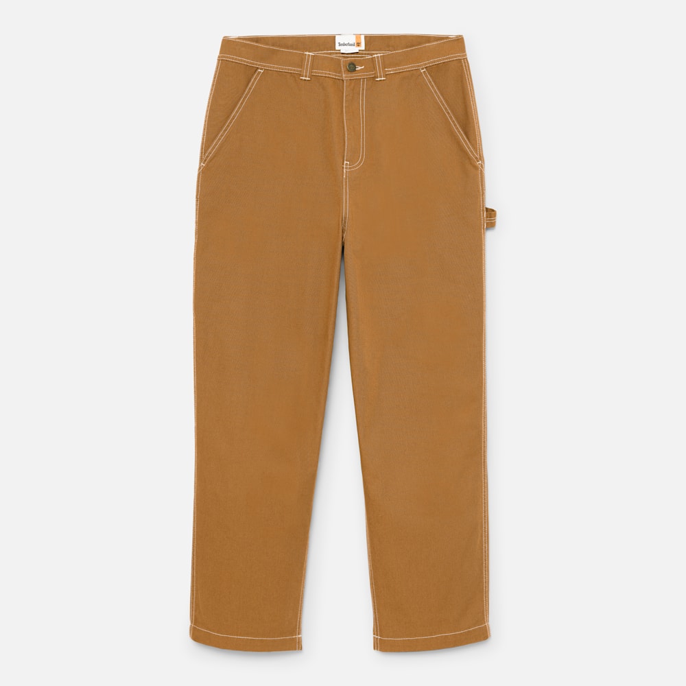 ウォッシュド ダック キャンバス カーペンター パンツ ユニセックス