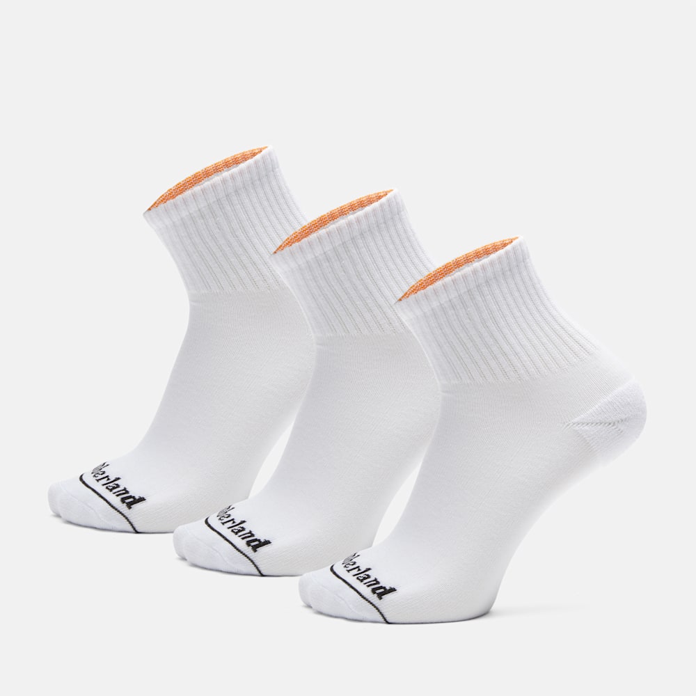 3ペア オーシャン グローブ クウォーター クルー ソックス ユニセックス