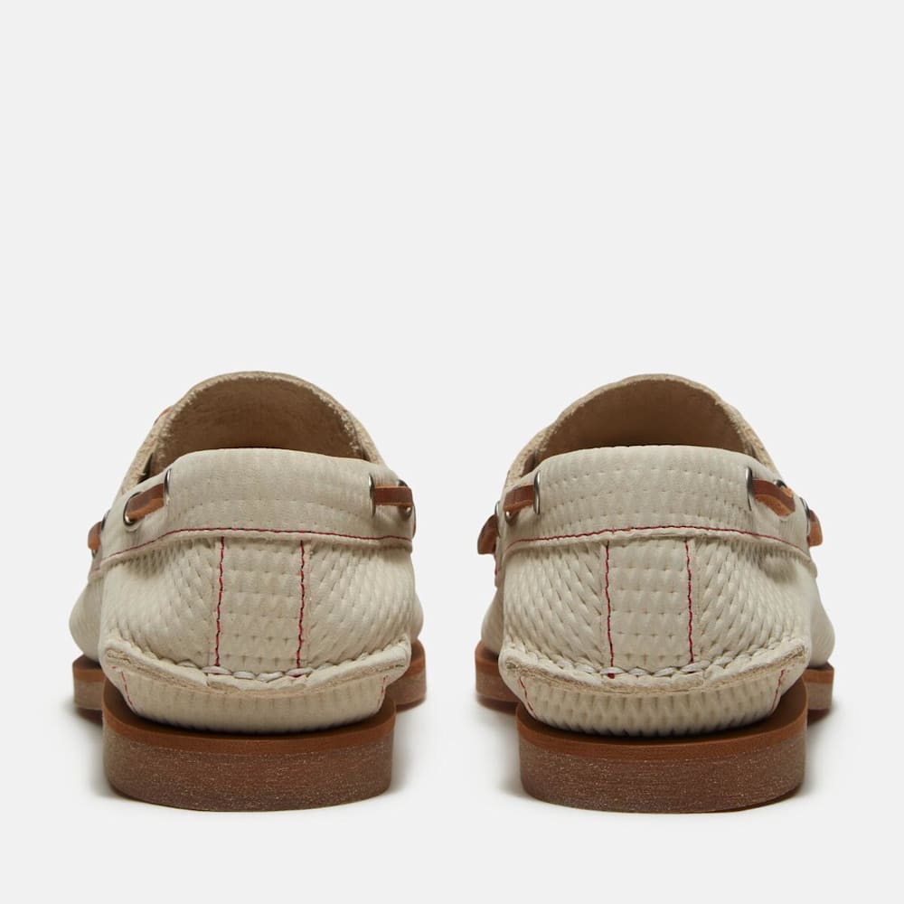 クラシック レザー ボート シューズ レディース