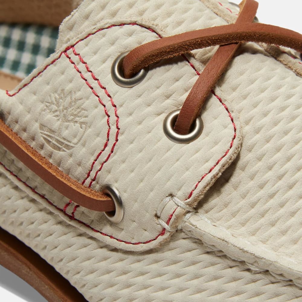 クラシック レザー ボート シューズ レディース