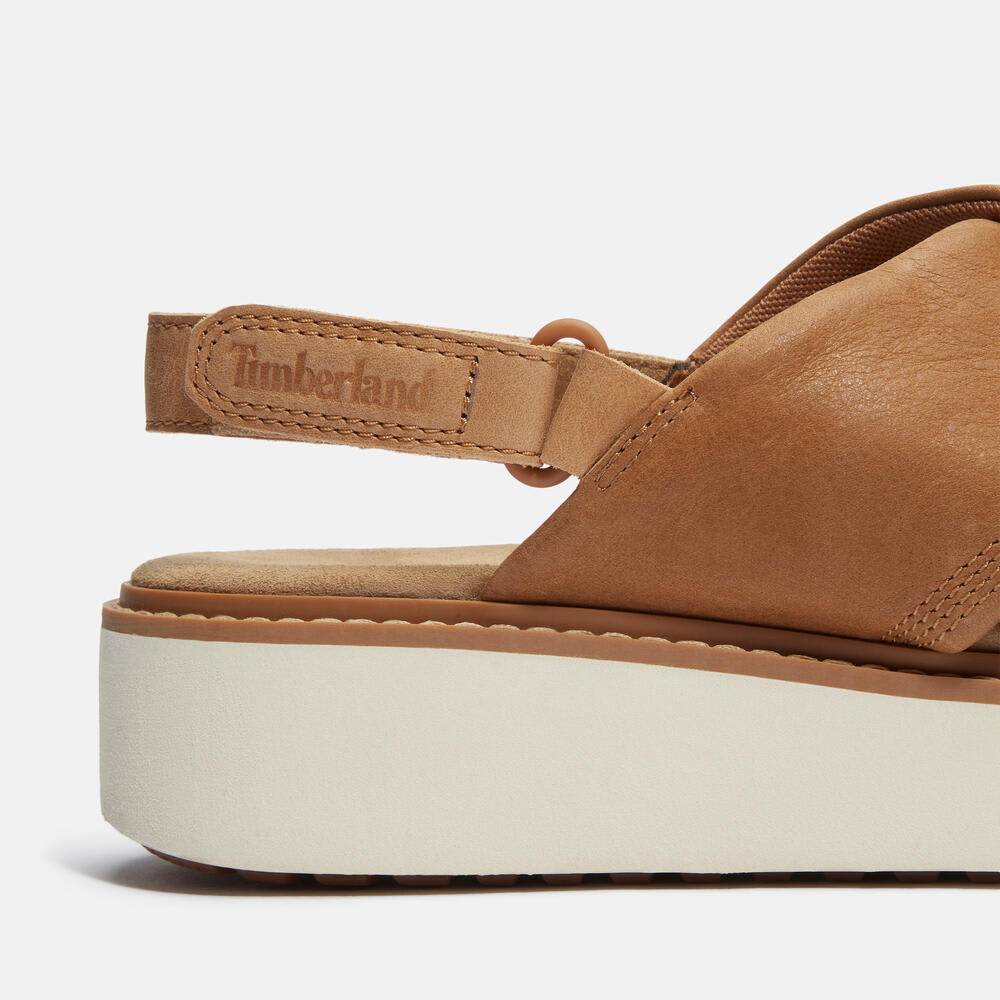 サファリ ダウン バックストラップ サンダル レディース