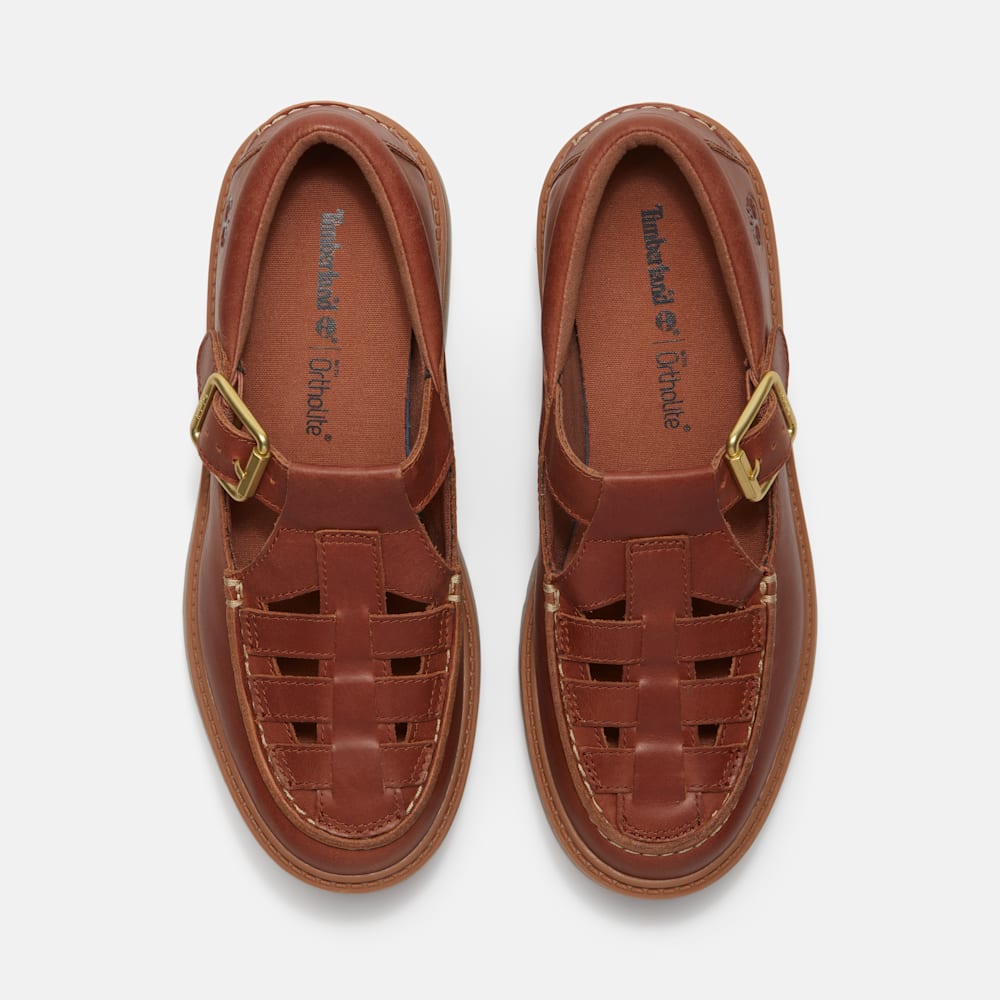 ストーン ストリート プラットフォーム バックル シューズ レディース