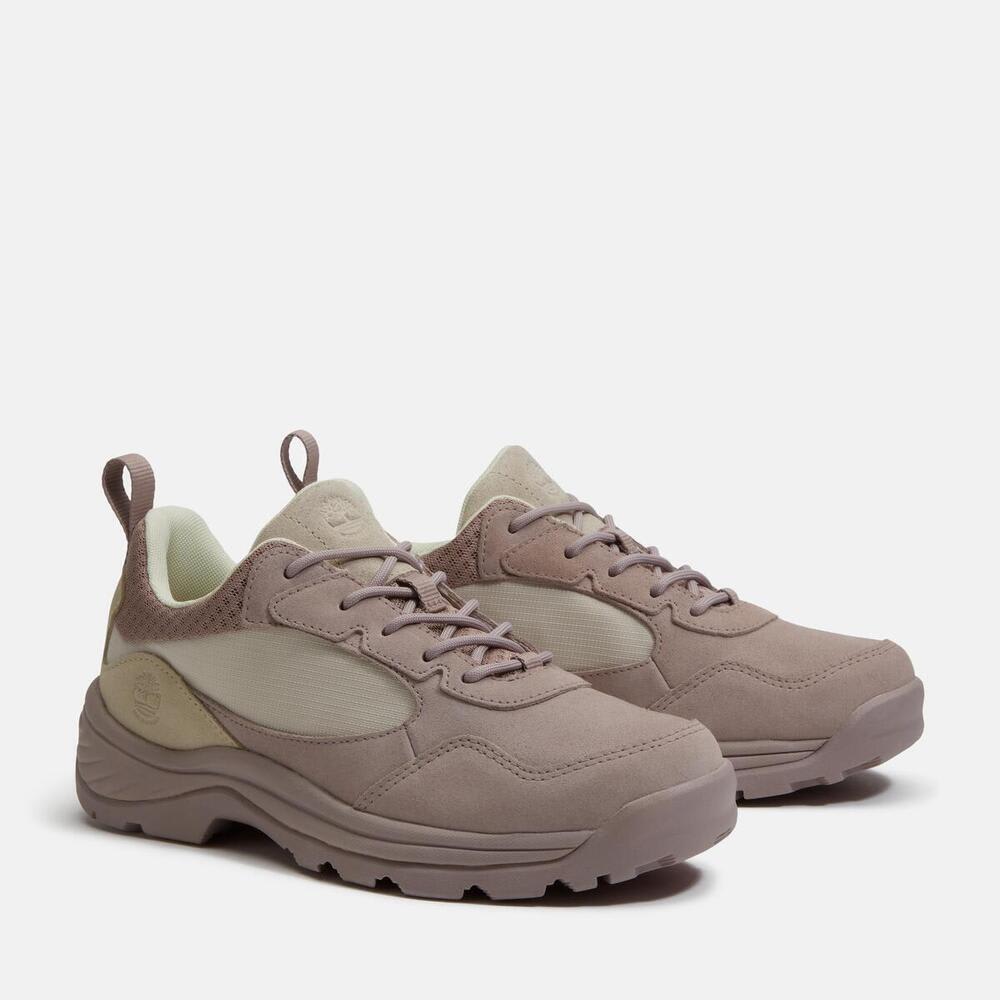 ホワイト レッジ ロー ウォータープルーフ ハイキング ブーツ レディース