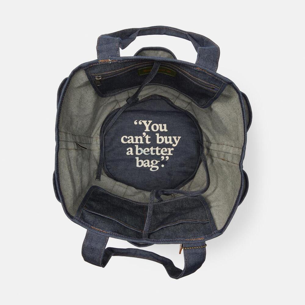 デニム カーゴ トート