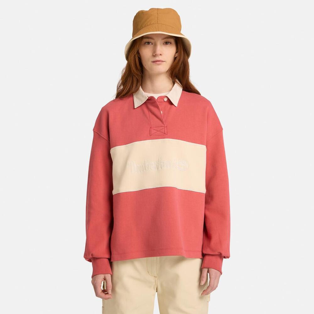 ラグビー 長袖 ポロシャツ レディース