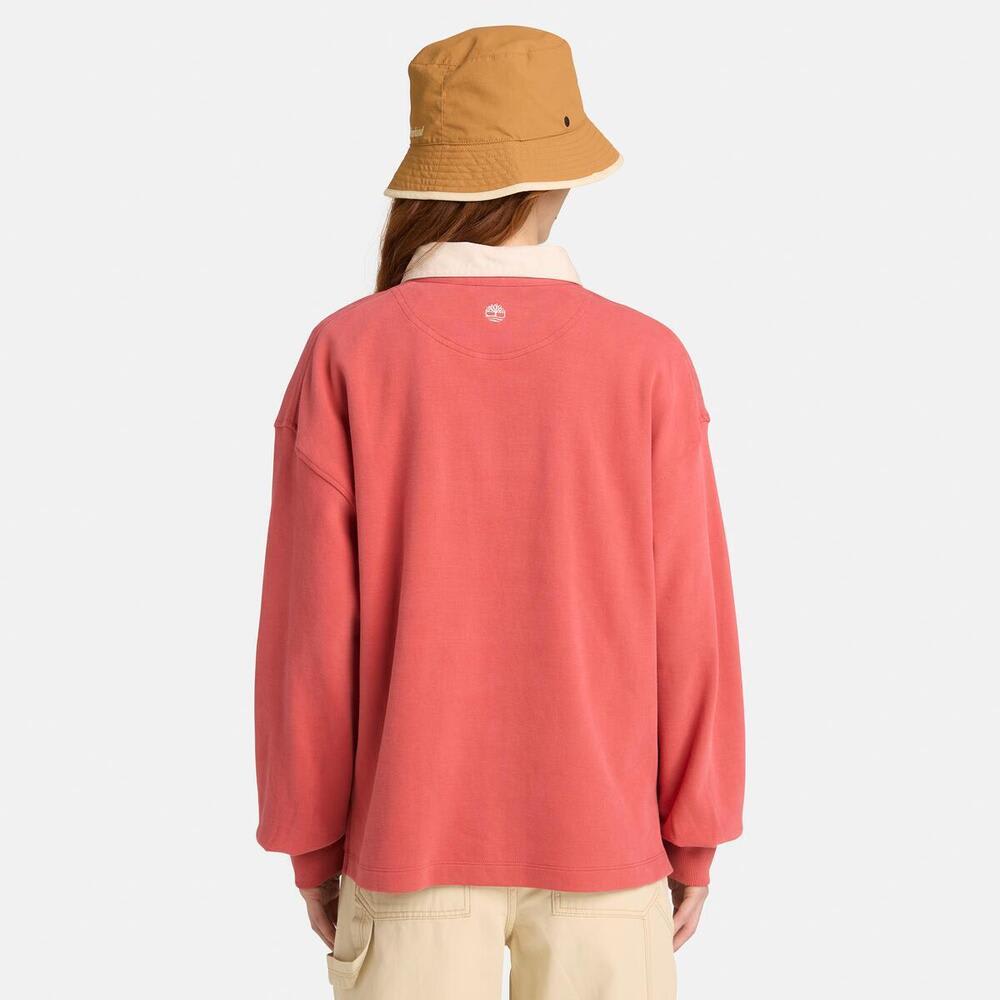 ラグビー 長袖 ポロシャツ レディース