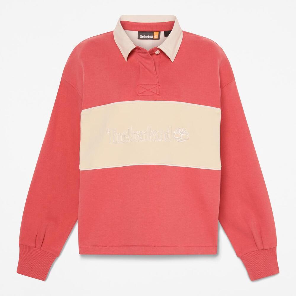 ラグビー 長袖 ポロシャツ レディース