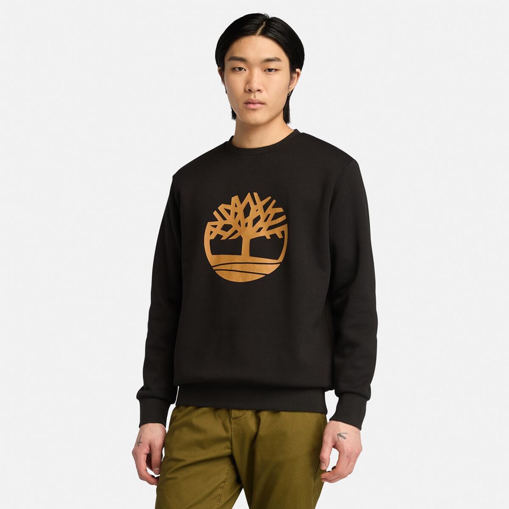 ノースウッド ツリーロゴ ブラッシュバック クルー ネック Tシャツ メンズ