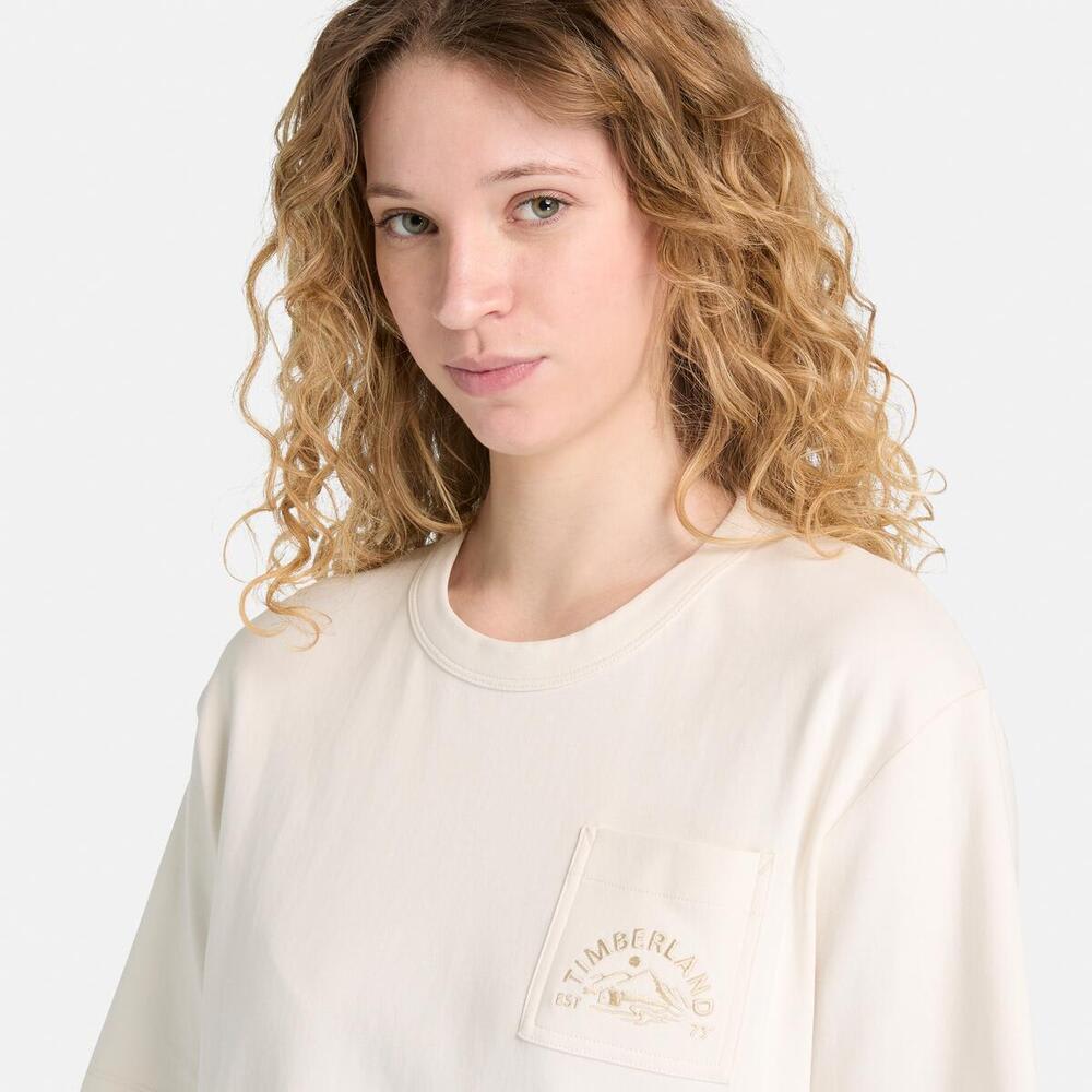 ティンバーフレッシュ ユーティリティ 半袖 ポケット Tシャツ レディース