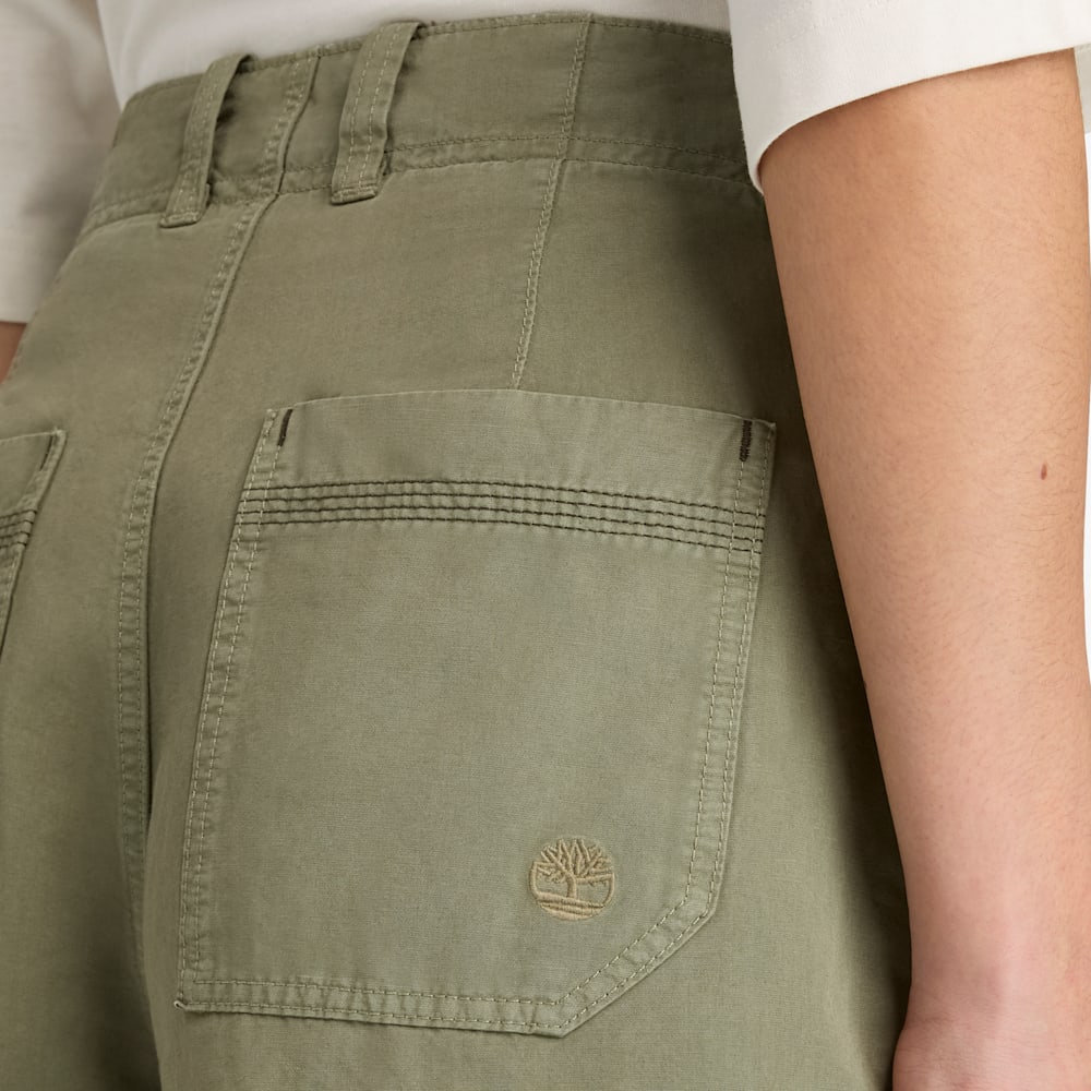 コットンリネン ショーツ レディース