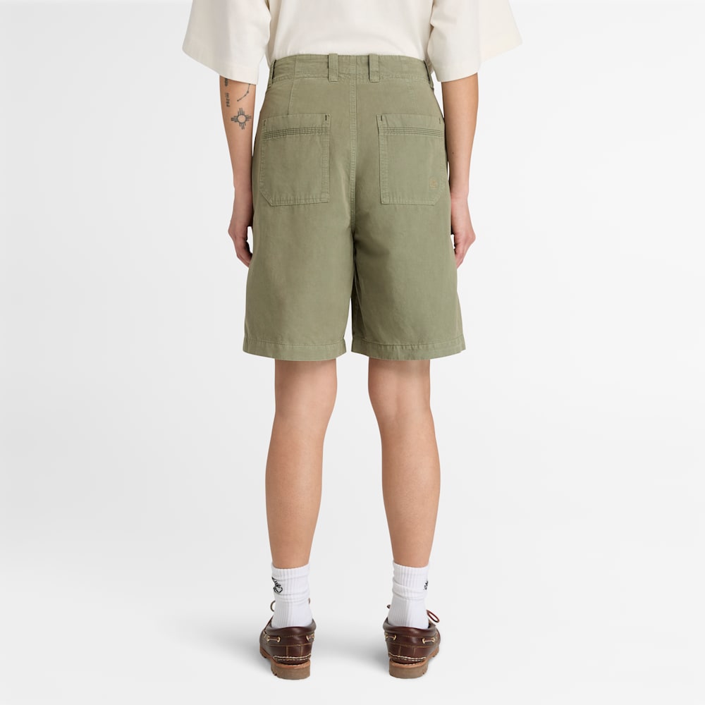 コットンリネン ショーツ レディース