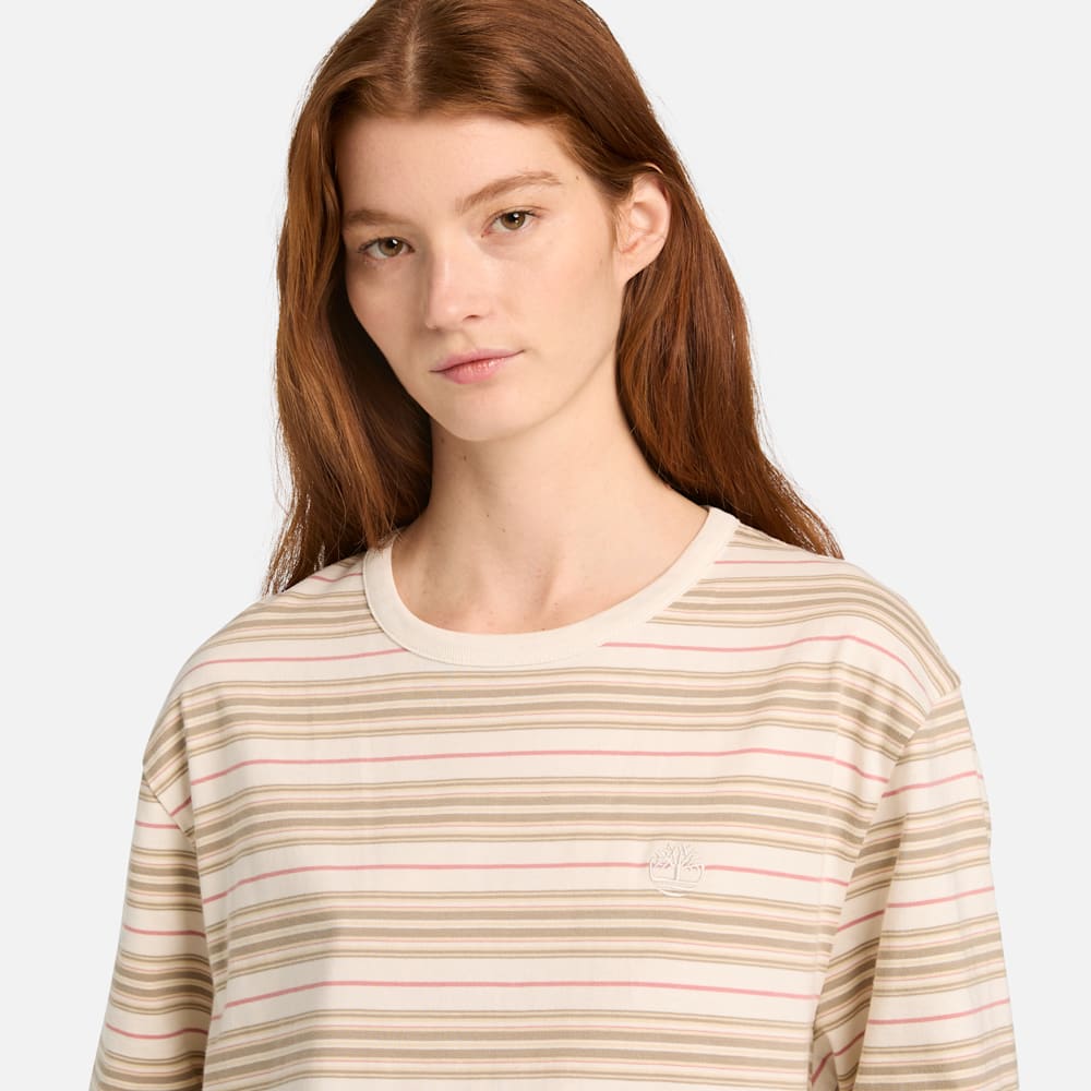 ストライプ 半袖 Tシャツ ユニセックス