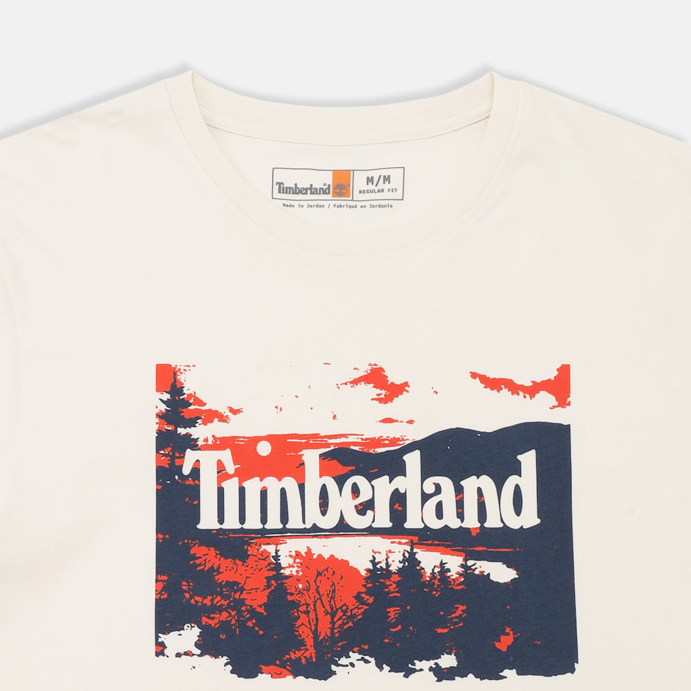 ランドスケープ グラフィック 半袖 Tシャツ メンズ