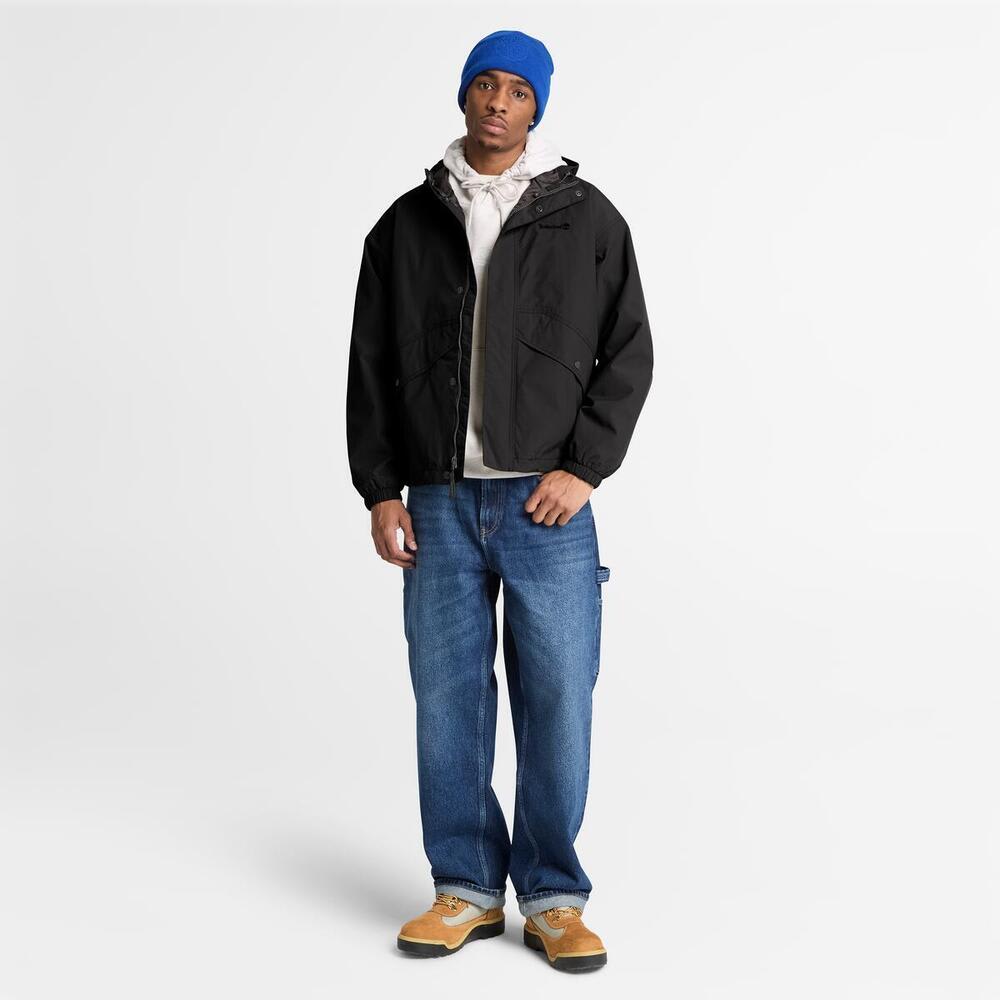 ウォータープルーフ シェル ジャケット メンズ