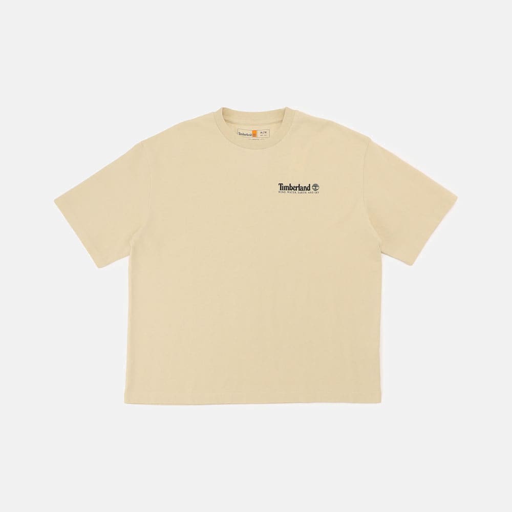 アウトドア フォト バック グラフィック 半袖 Tシャツ ユニセックス