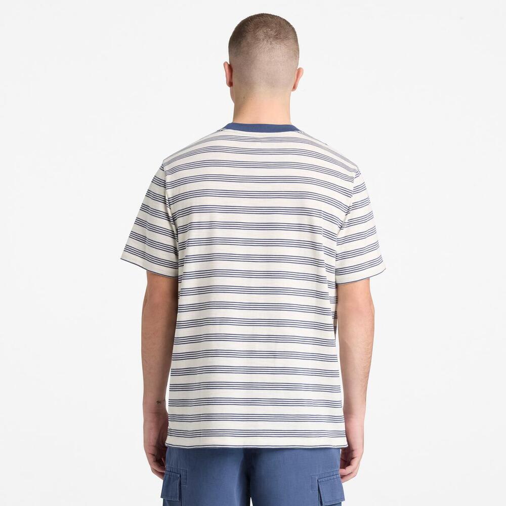 ストライプ 半袖 Tシャツ メンズ