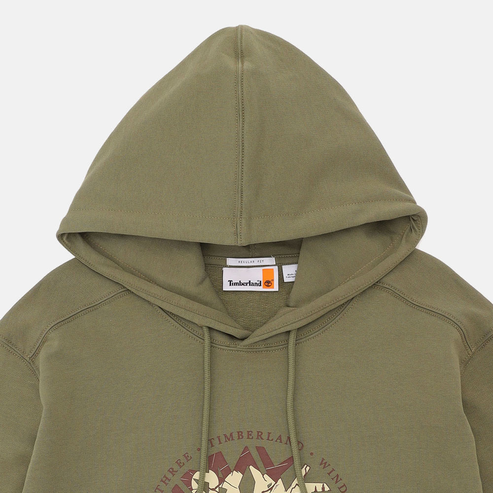 ツリーロゴ グラフィック フーディー メンズ