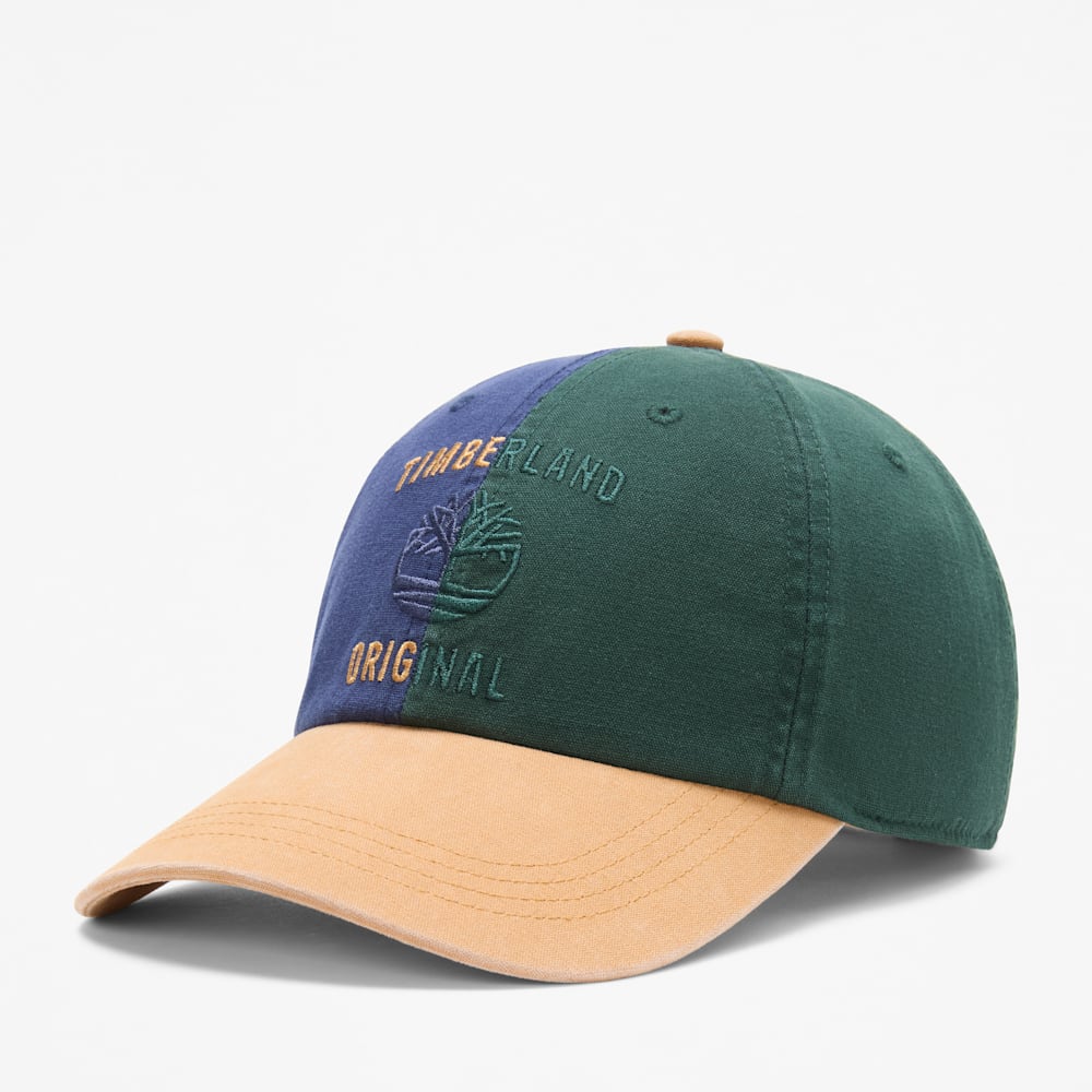 スプリット ロゴ キャンバス ベースボール キャップ