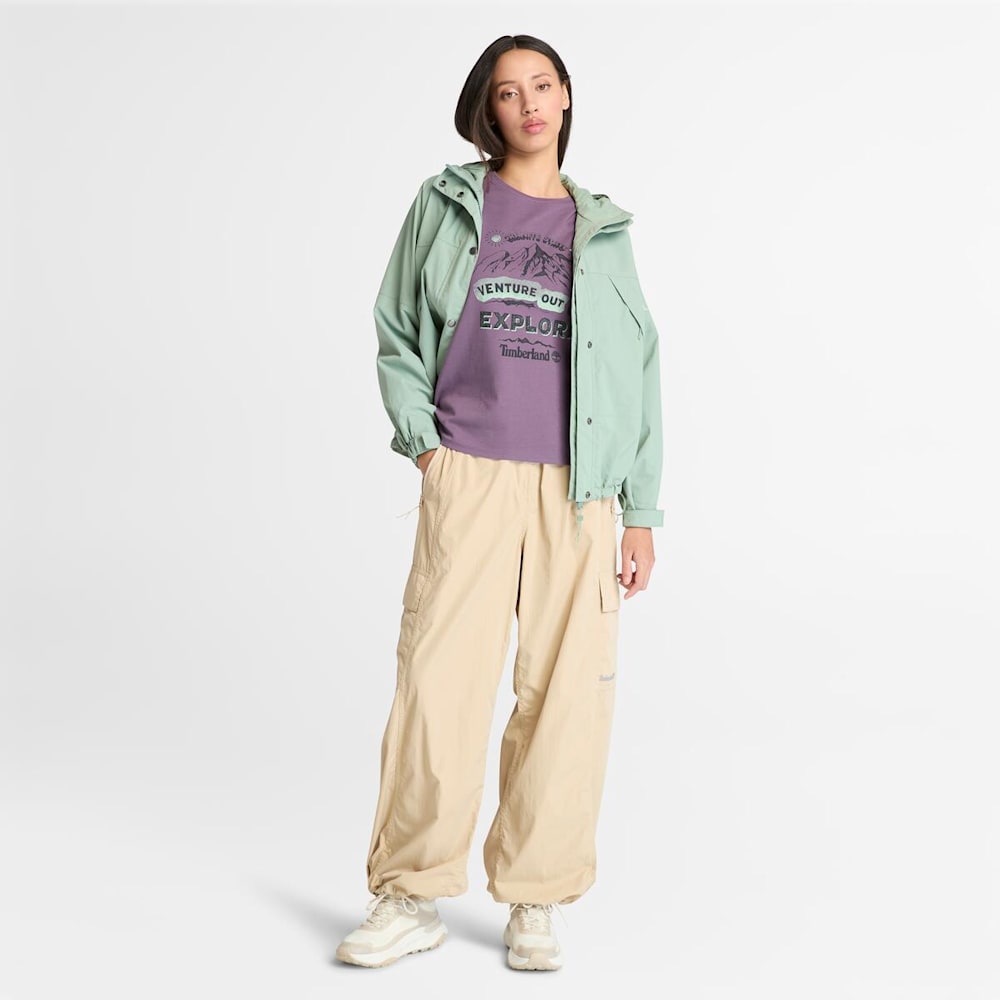 半袖 ティンバーフレッシュ&trade;　フロント グラフィック Tシャツ レディース