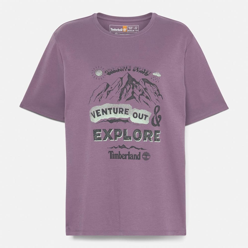 半袖 ティンバーフレッシュ&trade;　フロント グラフィック Tシャツ レディース