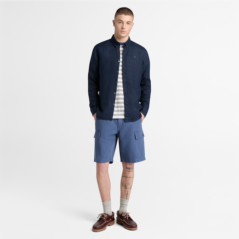 リネン シャツ メンズ