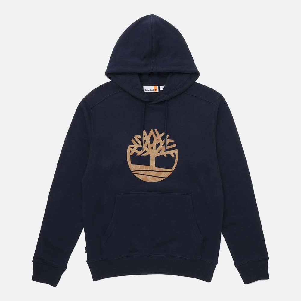 フロント カモ ツリー ロゴ フーディー メンズ