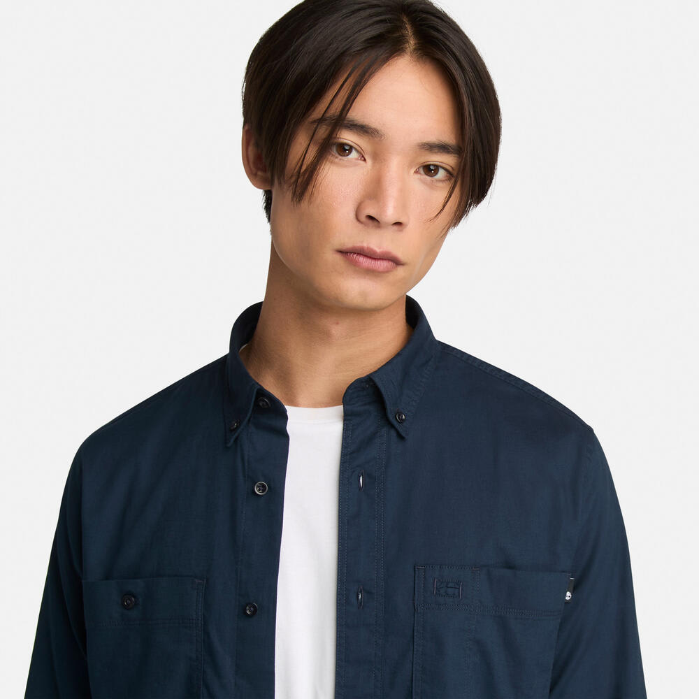 ツイル シャツ メンズ