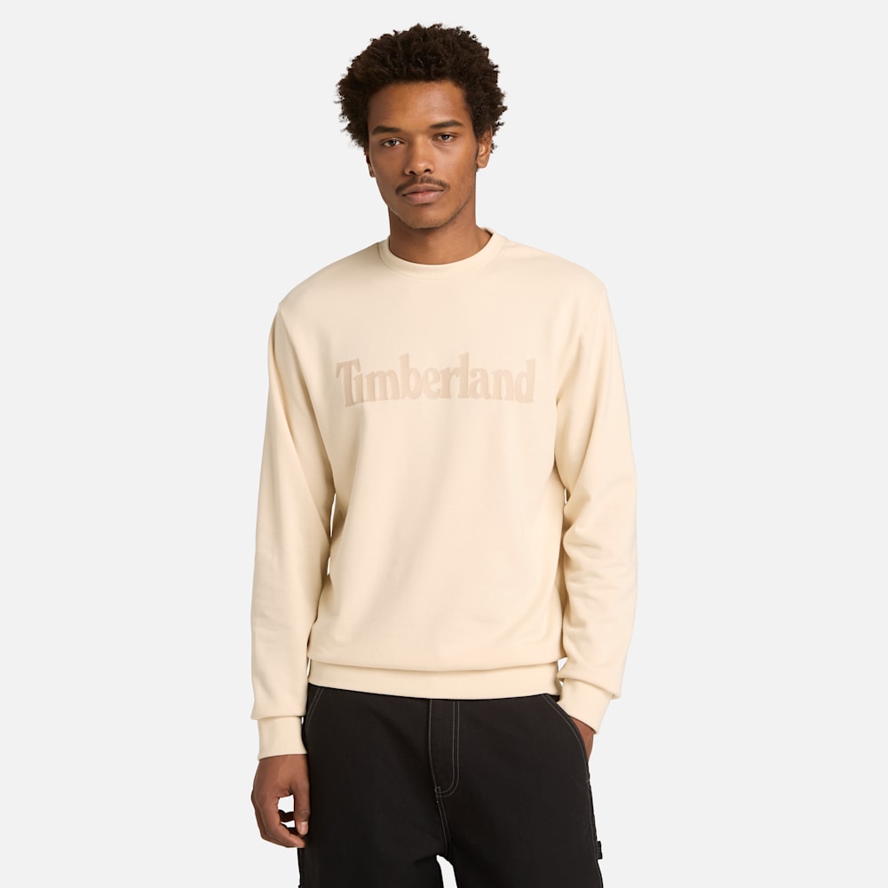 ワードマーク ロゴ ループバック クルーネック スウェットシャツ メンズ